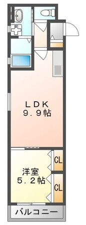 門真南駅 徒歩5分 3階の物件間取画像